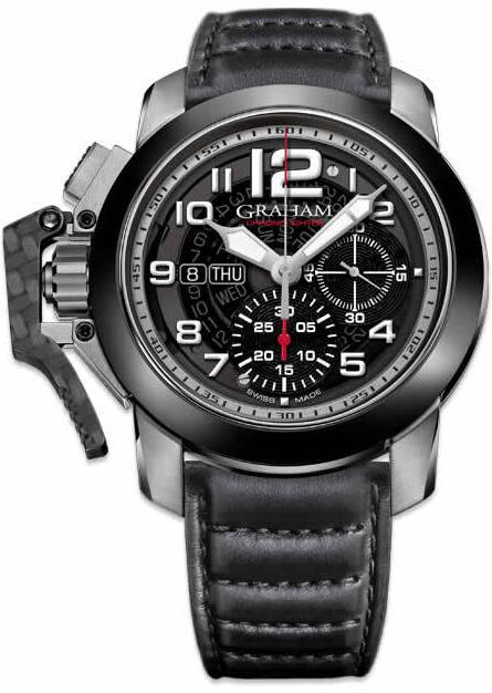 Replica Graham Watch 2CCAC.B33A Chronofighter Target Steel Black Replica Graham Watch 2CCAC.B33A Chronofighter Target Steel Black